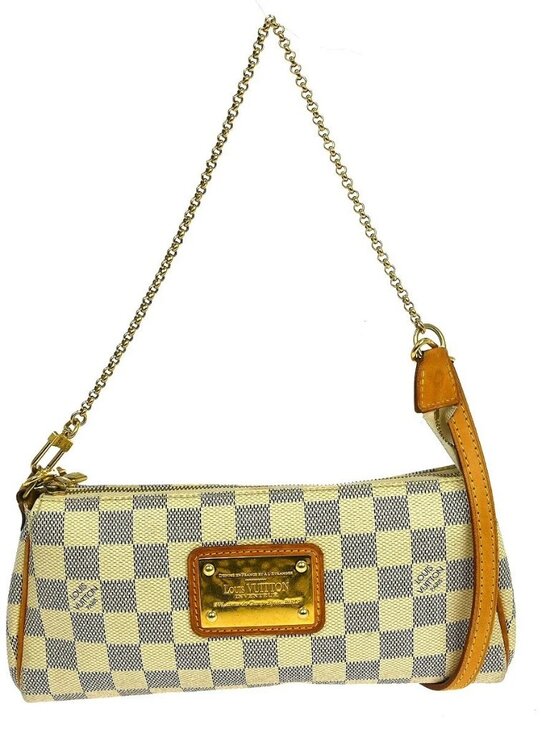 Louis Vuitton Handbags - LOUIS VUITTON DAMIER AZUR EVA 2WAY CHAIN HANDBAG N55214 DU0171 NQ06836